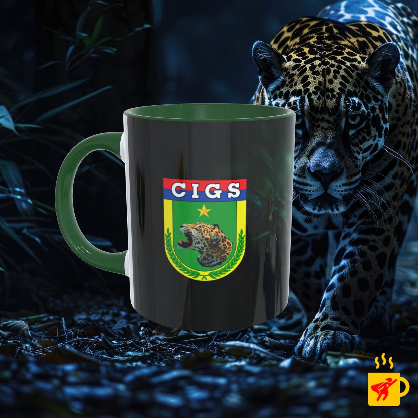Caneca Guerra na Selva Onça