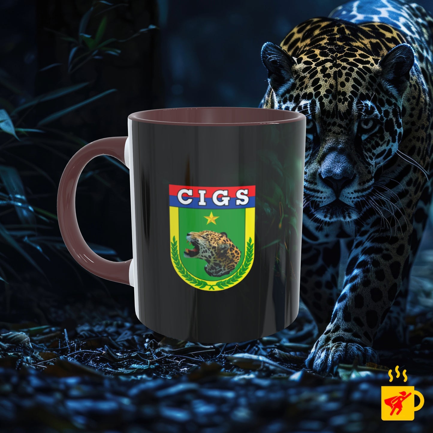 Caneca Guerra na Selva Onça