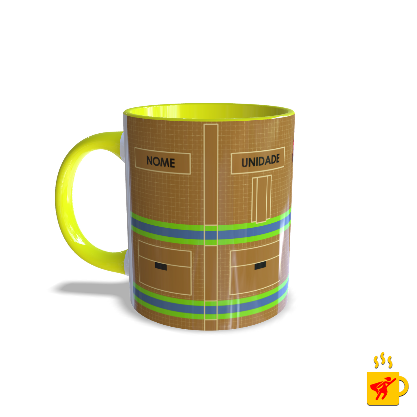 Caneca Roupa de Combate do Corpo de Bombeiros