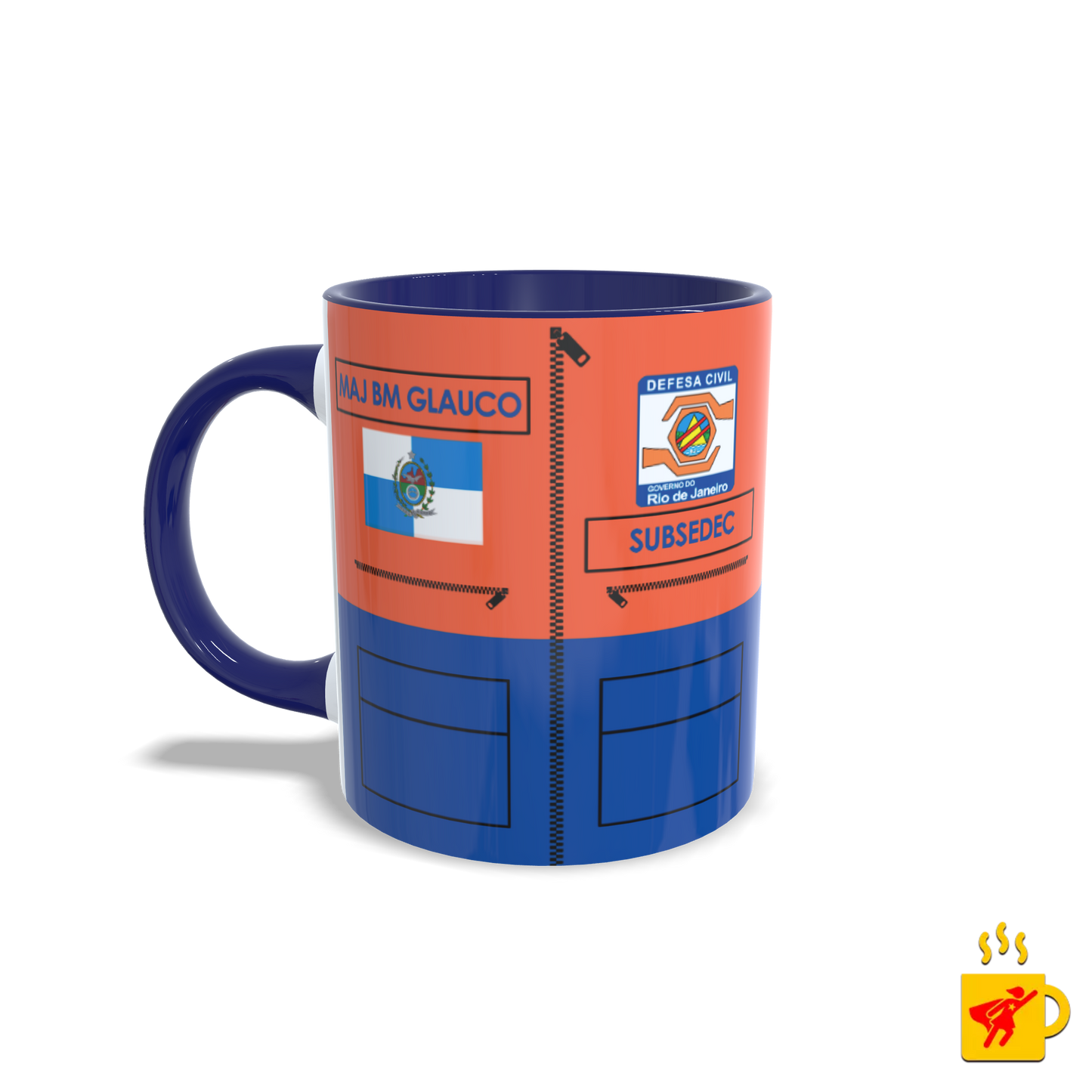 Caneca Defesa Civil Estado do RJ