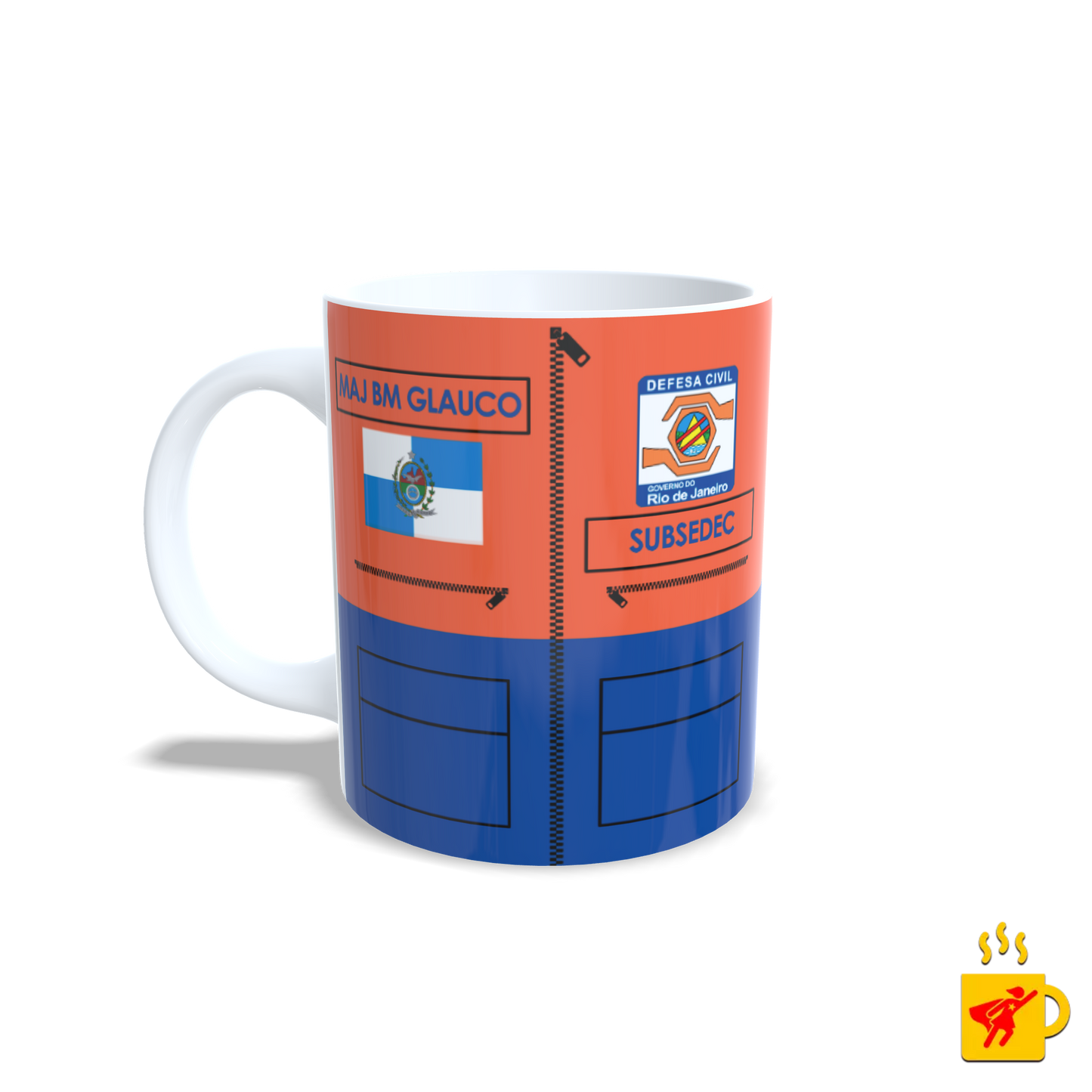 Caneca Defesa Civil Estado do RJ
