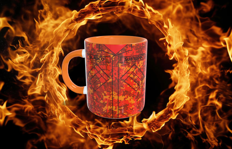 Caneca Novo Fardamento Pixelado Corpo de Bombeiros RJ