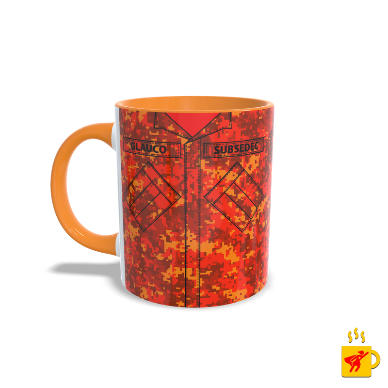 Caneca Novo Fardamento Pixelado Corpo de Bombeiros RJ