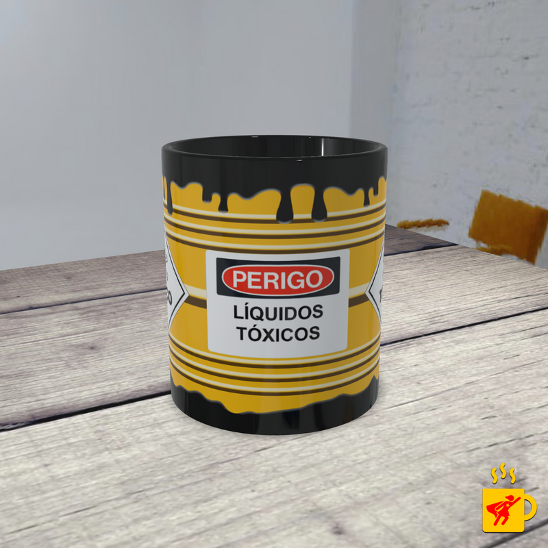 Caneca Líquidos Tóxicos - Produtos Perigosos