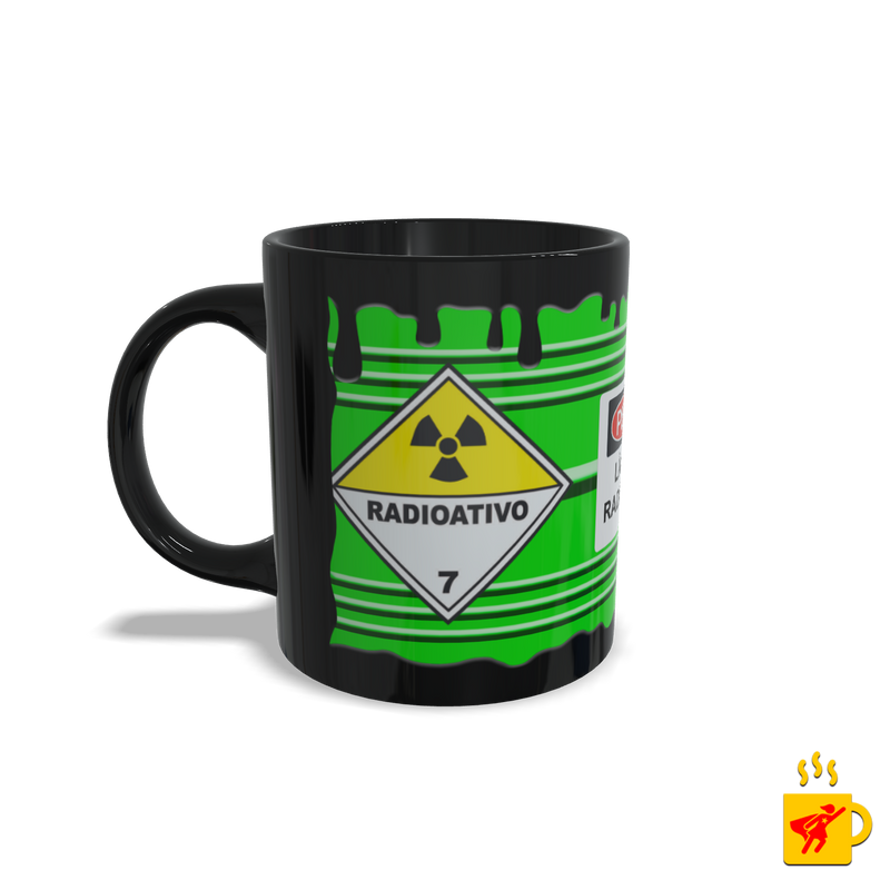 Caneca Líquidos Radioativos - Produtos Perigosos