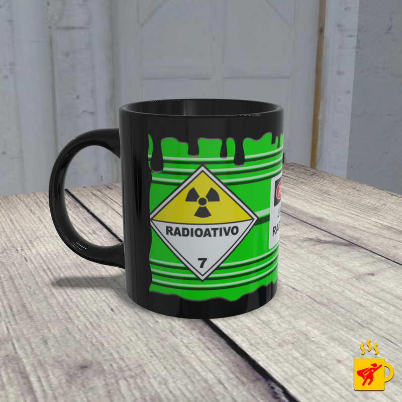 Caneca Líquidos Radioativos - Produtos Perigosos